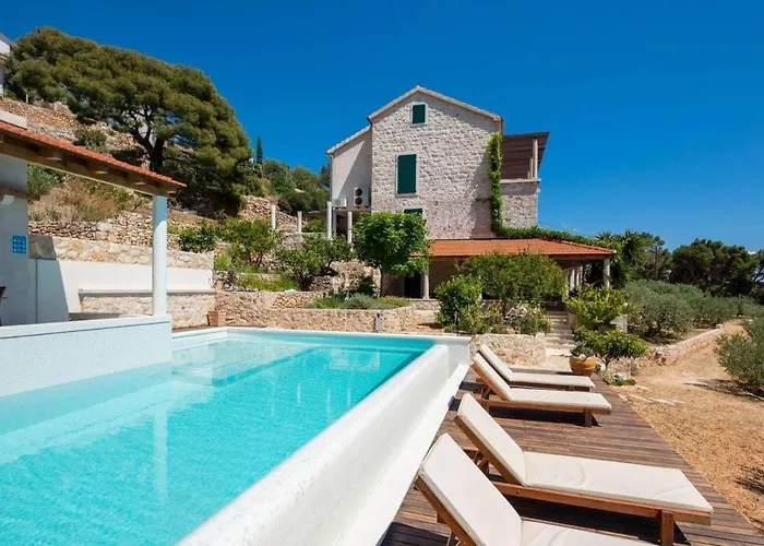 Holiday House With A Swimming Pool Sveta Nedilja, Hvar - 22136